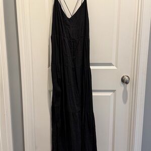 Elegant Black Maxi Dress